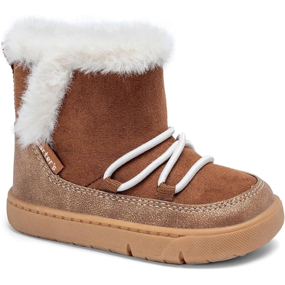 Carter's Every Step Infant Shoe, Boy's Boot, Brown, Size 3.5